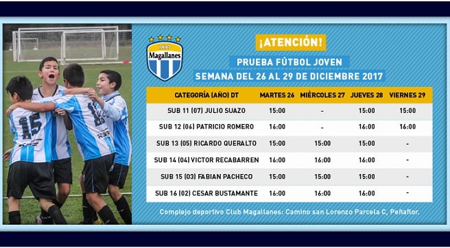 oooo cadetes magallanes