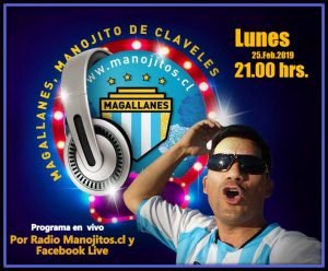 TE ESPERAMOS HOY EN EL PROGRAMA PARA EL HINCHA DE “MAGALLANES, MANOJITO DE CLAVELES 3
