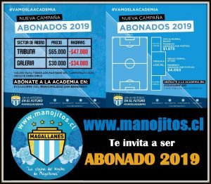 LA PAGINA DEL HINCHA TE INVITA A SER ABONADO DEL CLUB MAGALLANES 2019 Y ASISTIR A TODOS LOS PARTIDOS DE LOCAL A PRECIO REBAJADO 3