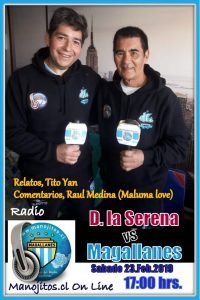 LA RADIO DEL HINCHA EMPUJANDO AL EQUIPO EN TODOS LOS ESTADIOS DE LA B, AHORA CON MAGALLANES EN LA SERENA 3