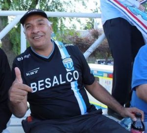 JULIO ESQUIVEL MUNIZAGA ES EL HINCHA DE LA SEMANA, AQUÍ LA NOTA DE PEDRO GOMEZ NUESTRO REPORTERO GRÁFICO PARA MANOJITOS.CL 5