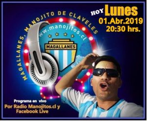 HOY LUNES, TE INVITAMOS AL PROGRAMA "MAGALLANES, MANOJITO DE CLAVELES” A LAS 20:30 HRS EN VIVO, REPASAREMOS EL ULTIMO PARTIDO DE MAGALLANES, LA VISITA DE OGALDE A PUNTA ARENAS, EL CASO ADE Y LO QUE SE VIENE 3