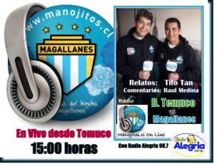 LA RADIO DEL HINCHA TRASMITE TEMUCO VS MAGALLANES 3