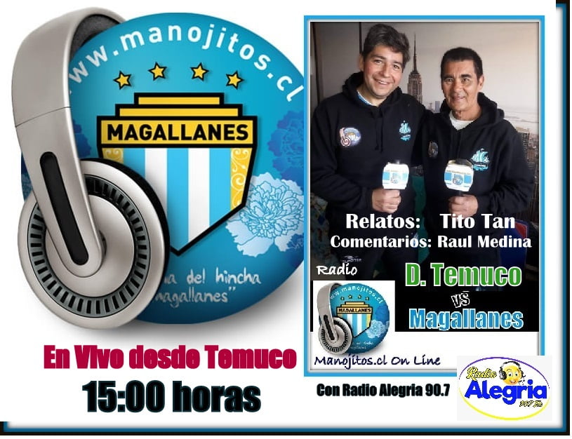LA RADIO DEL HINCHA TRASMITE TEMUCO VS MAGALLANES 7