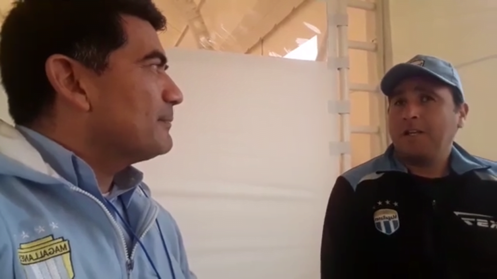 ENTREVISTA AL DT. ORMAZABAL Y AL DELANTERO FERNANDEZ DE MAGALLANES 7