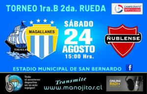 MAGALLANES ESPERA A ÑUBLENSE CON LA OBLIGACIÓN DE SUMAR 3
