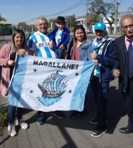 ALBUM DE LA HINCHADA DE MAGALLANES EN EL NACIONAL 3