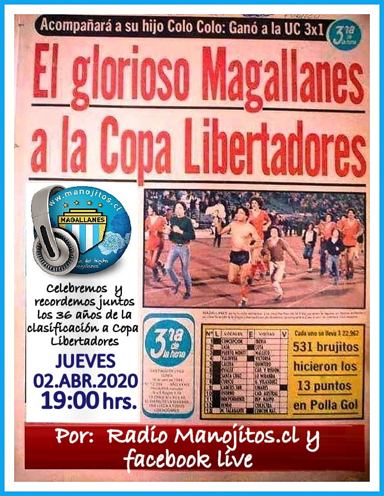 RECORDEMOS A MAGALLANES DE LA CLASIFICACIÓN A COPA LIBERTADORES 6