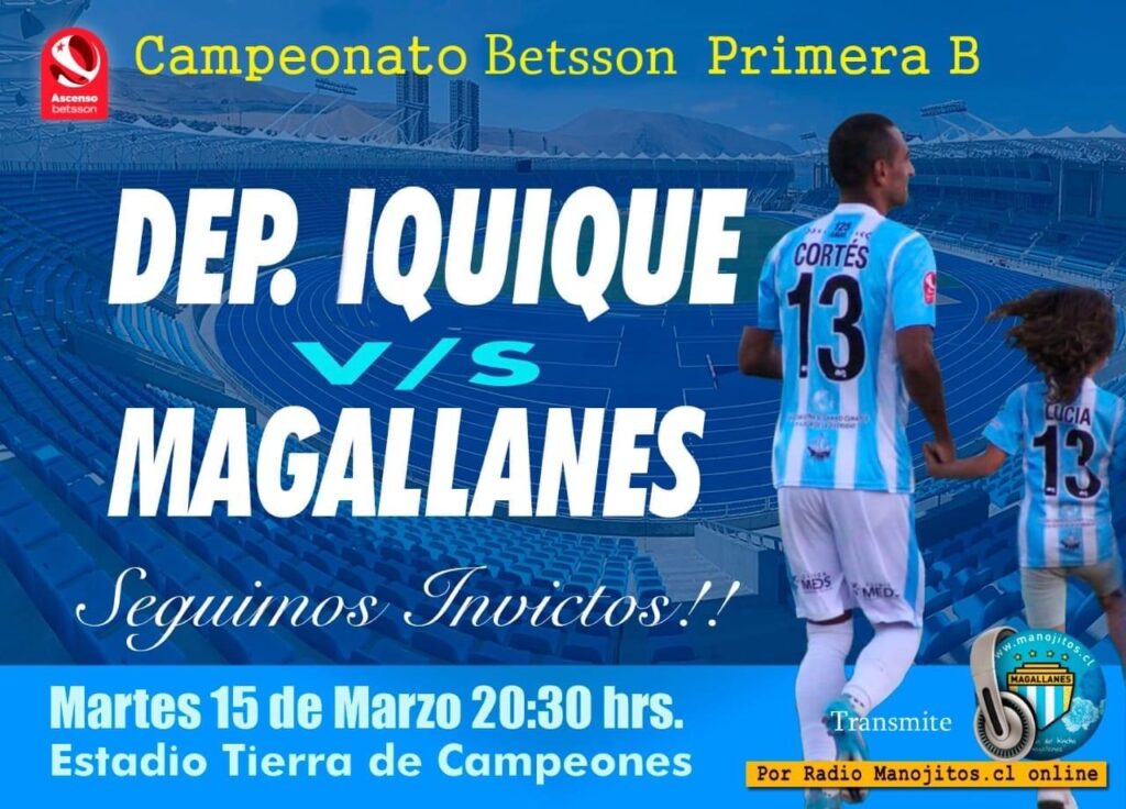 MAGALLANES VA POR IGUALAR SU PROPIA HISTORIA ANTE IQUIQUE 1
