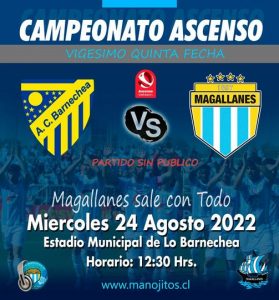 MAGALLANES VA CON TODO ANTE BARNECHEA A RETOMAR EL TRIUNFO 7