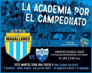 MAGALLANES Y 36 AÑOS ANTE RECOLETA 3