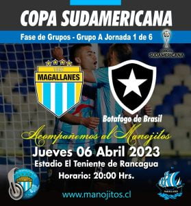 MAGALLANES VS BOTAFOGO POR LA SUDAMERICANA 3