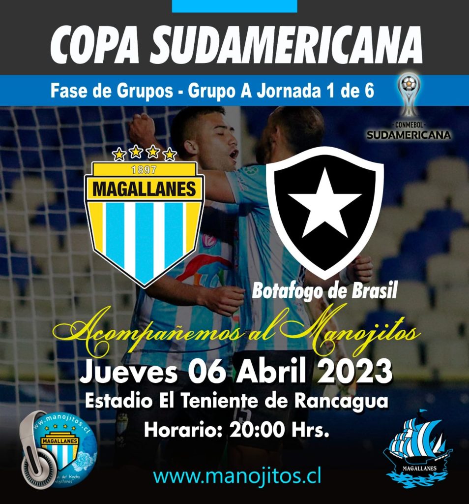 MAGALLANES VS BOTAFOGO POR LA SUDAMERICANA 1