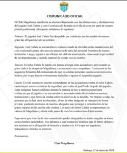 CRONOLOGIA DE UN ASADO Y UN JUGADOR DESPEDIDO 6
