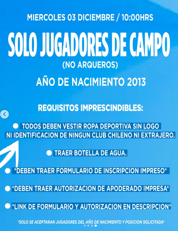 Atención chicos! Magallanes anuncia pruebas masivas para niños nacidos en 2011 y 2013 3