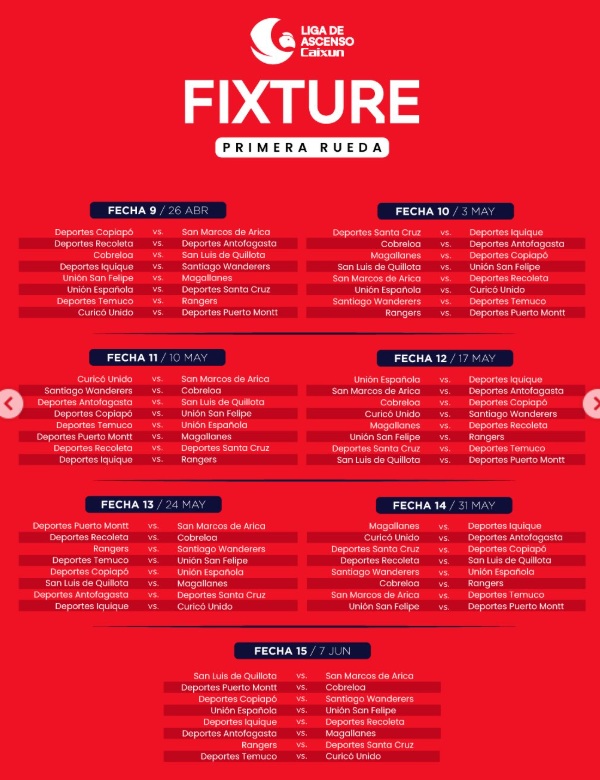 La aventura comienza en Curicó: ANFP revela el fixture del Torneo Ascenso 2026 2